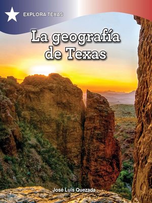 cover image of La geografía de Texas (Geography of Texas)